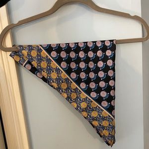 Zara printed silk scarf